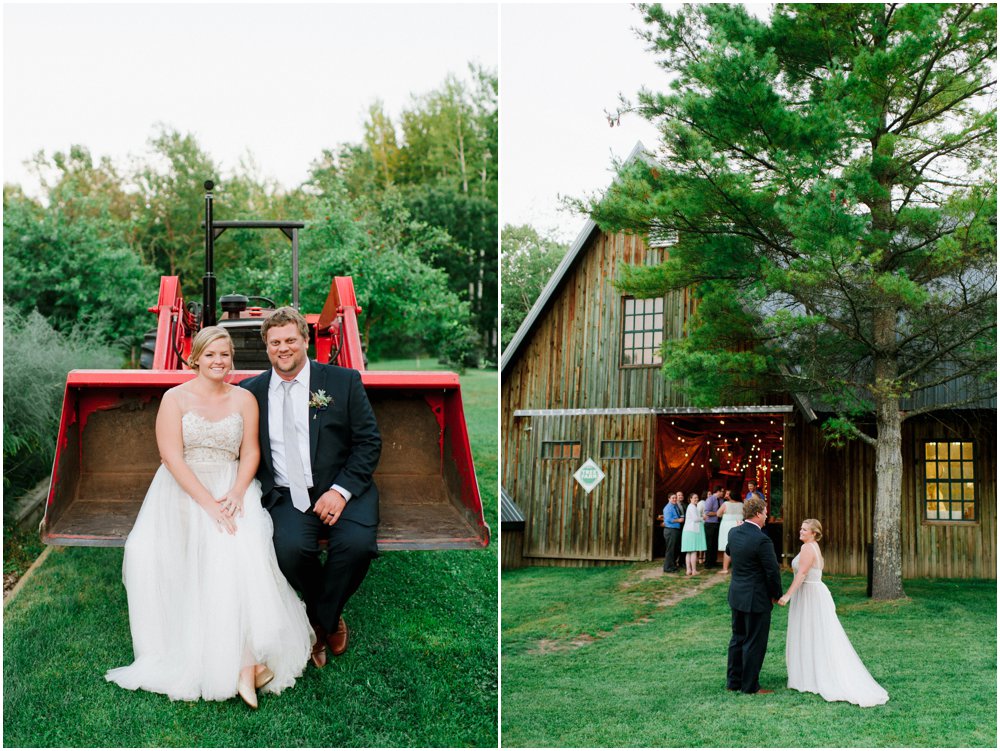 Backyard Barn Wedding